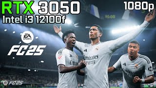 EA Sports FC 25  RTX 3050  1080p  Max Settings  i3 12100F PCGamePassPartner [upl. by Yesnyl]