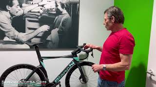 The New Bianchi Oltre PRO 2023  Servizio Corsa [upl. by Anelhtak570]