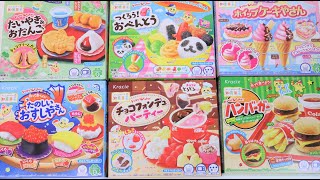 6 Popin Cookin DIY Candy Interesting Japan Souvenir [upl. by Yttocs]