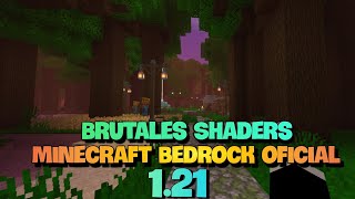 Brutales Shaders para Minecraft bedrock Oficial 121  Minecraft pe Oficial 121 Minecraft comprado [upl. by Fitton]