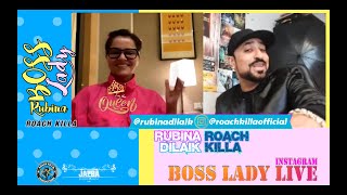 Boss Lady Rubina Dilaik Live with Roach Killa  Bigg Boss Winner 2021 [upl. by Dettmer269]