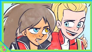 Catra and Adora BECOME OBSESSED With Lollipops  She Ra Comic Dub [upl. by Aisekal]