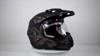 Kask FXR torque x helmet black FXRHELMETSTORQUE [upl. by Yesoj]