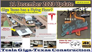 Big Casting News Flying Floors amp Extension Grows Larger 11 Dec 2023 Giga Texas Update 0915AM [upl. by Darrel631]