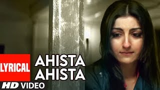 Ahista Ahista Title Track Lyrical Video  Aahista Aahista  Himesh Reshammiya  Abhay Deol Soha Ali [upl. by Abekam]