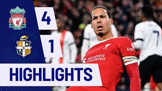 Liverpool 41 Luton  Extended Premier League Highlights [upl. by Schargel281]