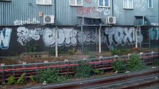 Graffiti Bombingillegals  DubsThrowups  Tracksides  England  London 20092010  UK [upl. by Lemrahs]