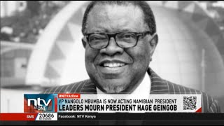 Namibias President Hage Geingob dies after cancer diagnosis [upl. by Joaquin]