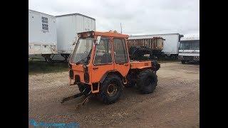 Holder Type 414 Sidewalk Plow  For Sale  Online Auction at Repocastcom [upl. by Shayn]