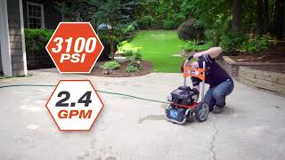 YARD FORCE YF3100ESR Gas Pressure Washer [upl. by Notneb824]