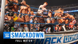 FULL MATCH 41Man Battle Royal SmackDown Oct 14 2011 [upl. by Elonore]