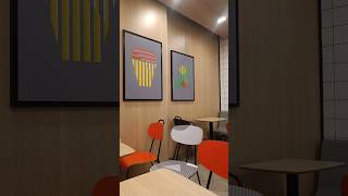 idea of cafe design too many stripes [upl. by Esidnak]