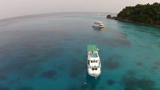 Thailand Drone View  Similan Islands Thailand [upl. by Hcnarb]