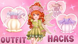 10 Cute OUTFIT HACKS Using The NEW EASTER ITEMS in Royale 🏰 High  ROBLOX [upl. by Belia387]