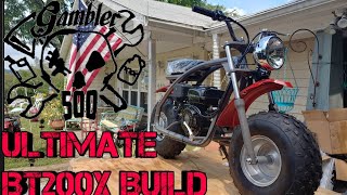 Gambler 500 Minibike Build  The Ultimate Coleman Bt200x  Pt1 Disassembly [upl. by Allimaj573]