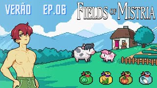 🎮 Fields of Mistria Primeira tradução PTBR [upl. by Ellehcen]