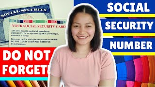 HOW TO APPLY FOR SOCIAL SECURITY NUMBER IN USA WITH K1 VISA  2020 List of Requirements and Process [upl. by Bruis]