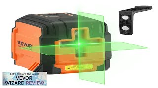 VEVOR Laser Level 50ft Self Leveling Manual Green Cross Line Laser IP54 Review [upl. by Perrie]