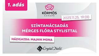 Crystal Nails podcast  Körmös Kanapé  1 rész  Színtanácsadás és színelmélet 👠💅 [upl. by Bikales]