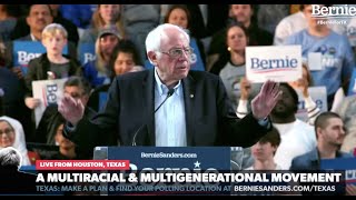 A MULTIRACIAL MULTIGENERATIONAL MOVEMENT RALLY IN HOUSTON [upl. by Akiemehs658]