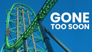 Kingda Ka has Officially Closed Forever  Why Six Flags is Taking Down the Worlds Tallest Coaster [upl. by Ecnatsnoc]