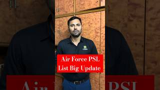 Air Force PSL List update shorts [upl. by Norm]