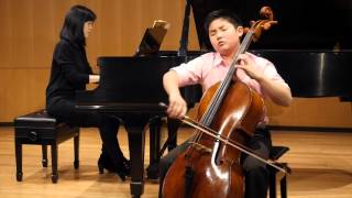 Kabalevsky Cello Concerto No1 IAllegro  Sean Yu [upl. by Puna]