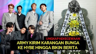 ARMY Kirim Karangan Bunga ke HYBE Atas Tindakannya pada BTS amp Kecewa Pada Drama BTS Begin Youth [upl. by Euqinimod238]