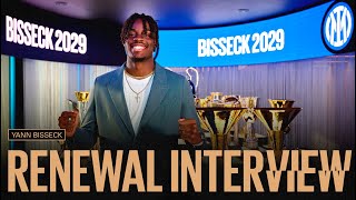 YANN BISSECK  RENEWAL INTERVIEW 🎤⚫🔵 Bisseck2029 [upl. by Nylloh382]