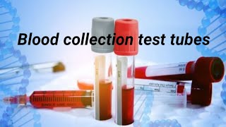 Blood collection tubesPhlebotomy sectionBlood coagulation [upl. by Norrag522]