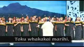 Maori Songs HE KAKANO AHAU with Lyrics YouTube 1 [upl. by Erlin]