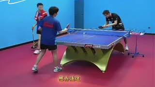 Zhang Jike Chop Blocking [upl. by Nihs]