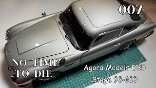 Build the 007 Aston Martin DB5  Agora Models  Pack 12  Stages 93100 [upl. by Meihar]