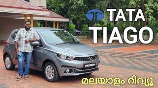 TATA TIAGO  XZ Variant  Used Car Review Malayalam  Deepak Western [upl. by Husain]