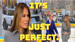 WOW Melania Trump answers interview questions better than Kamala [upl. by Yelsnia772]