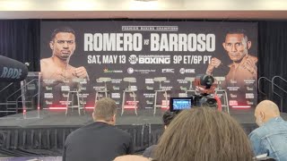 LIVE Rolly vs Barroso Press Conference [upl. by Uuge]