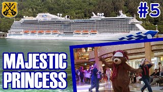 Majestic Princess Pt5  Noodle Bar Lunch Bavarian Buffet A Night At The Klondike Salmon Ladder [upl. by Glynas157]