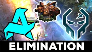 CRAZY ELIMINATION MEEPO PICKED  AURORA vs EXECRATION  ESL ONE BIRMINGHAM 2023 SEA DOTA 2 [upl. by Ellerey]