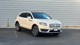 2019 Lincoln Nautilus Reserve CA Palm Springs Indio La Quinta Cathedral City Palm Desert [upl. by Musette]