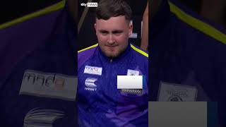 Luke Littler hits ninedarter in Premier League final [upl. by Dibri]