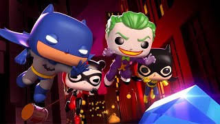 👑Los HÉROES Más Geniales de DC en FUNKO POP 🚀 CORTOS ANIMADOS Imperdibles 🎬 [upl. by Atteirneh]