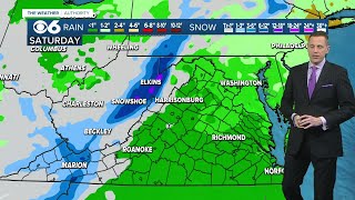 Mountains of West Virginia could see multiple inches of snow this week [upl. by Pega]