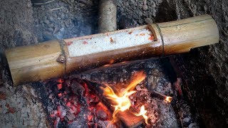 Supervivencia y Bushcraft en SELVA  Sobreviviendo con BAMBÚ [upl. by Ferdinande790]