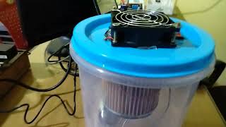 Simple AIR pollution monitoring and Smart Air Purifier System using Arduino [upl. by Betsey778]