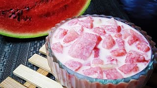 Pang  Negosyo WATERMELON SAMALAMIG 💓  Easy Watermelon Recipe  Healthy Desserts Ideas [upl. by Gnem]