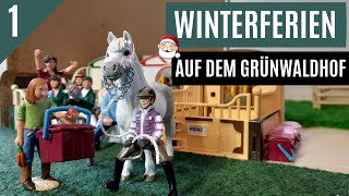 1 Winterferien auf dem Grünwaldhof ☃️  Schleich Serie 🎄 41220 [upl. by Teresa]