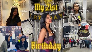 My 21st I Birthday Vlog l MBBS Birthday Celebration l AIIMS Bday l Ahana Biswas l AIIMS Kalyani NEET [upl. by Carr]