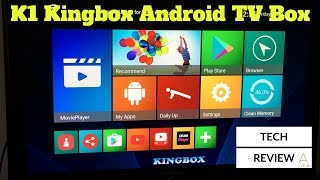 K1 Kingbox Android TV Box Testing [upl. by Akiem433]