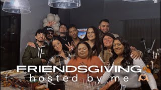 I HOSTED FRIENDSGIVING  it got wild JENICKA LOPEZ [upl. by Phelips]