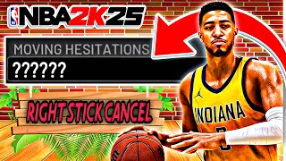 Türkce HANDCAM RIGHT STICK CANCEL TUTORIAL  BEST DRIBBLE ANIMATIONS on NBA 2K25 [upl. by Orgel286]